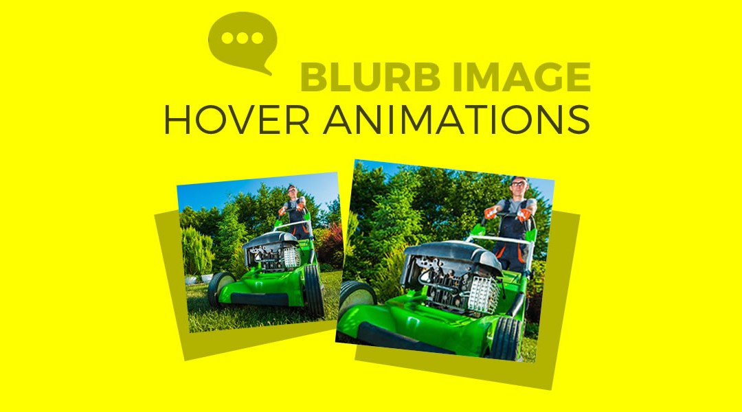 Divi Blurb Image Hover Animations