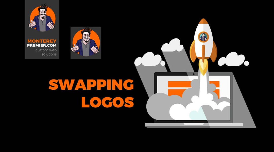 Swap a Vertical Logo with a Horizontal or Square Logo on Scroll