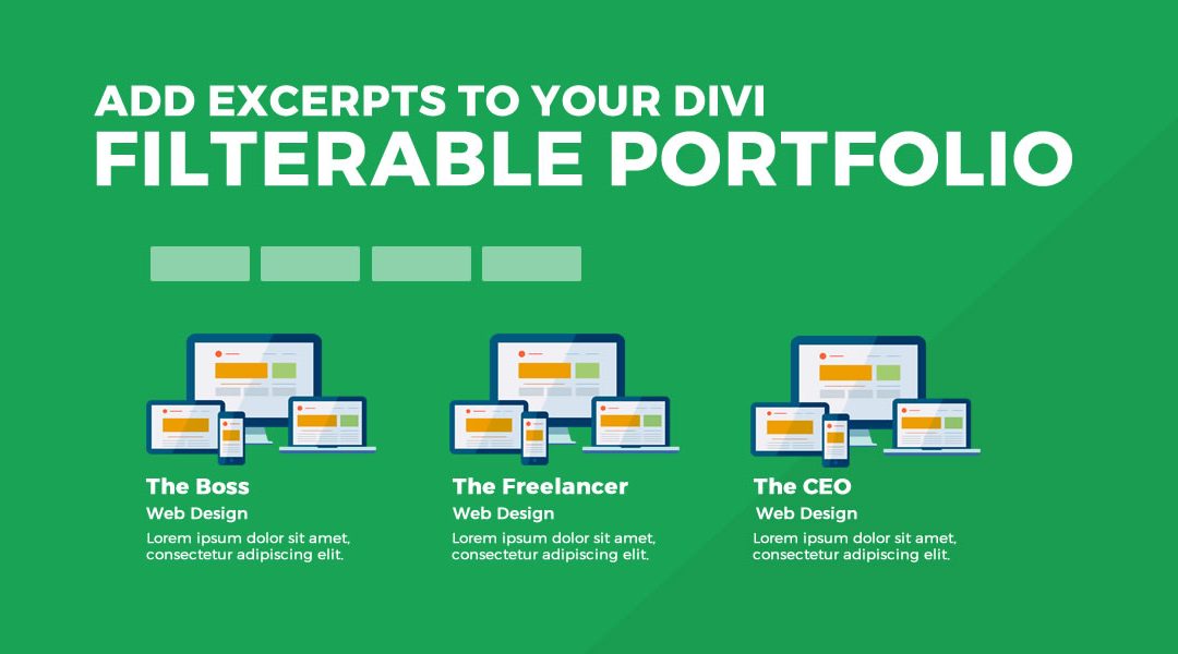 Add Excerpts To Your Filterable Portfolio
