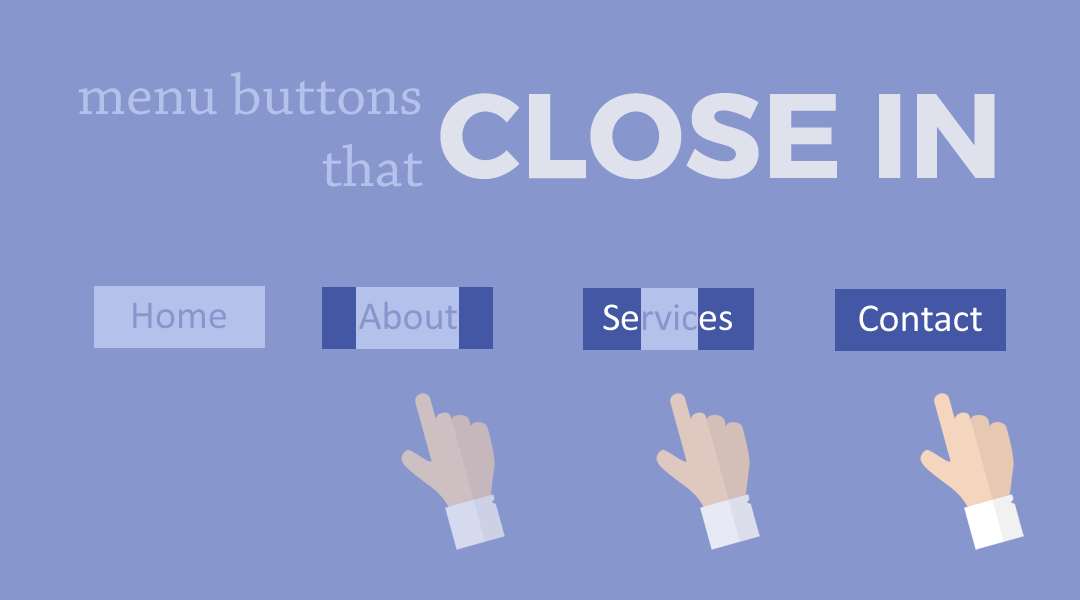 Divi Menu Buttons That Close In Horizontally