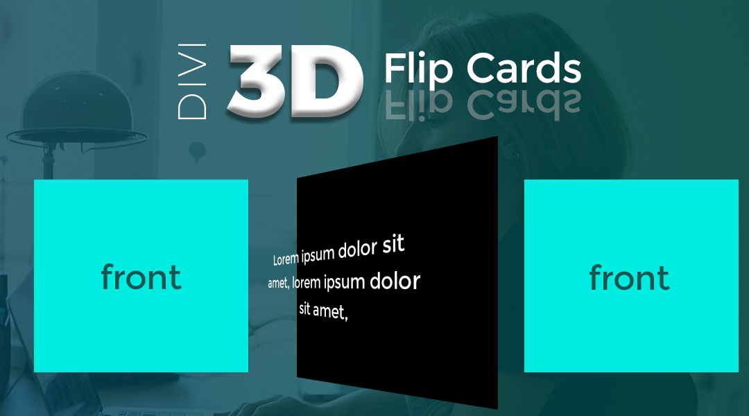 Divi 3D Flip Cards